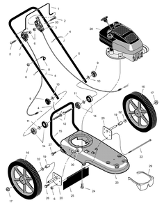 Part Location Diagram of 740185 Murray DISCONTINUED